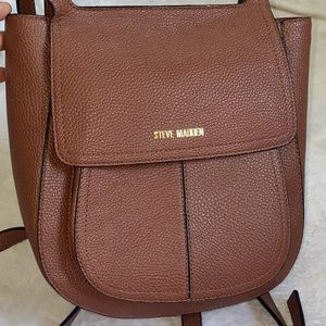 BNWT Steve Madden Cognac Backpack